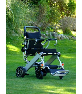 Silla de ruedas electrica plegable baterias litio