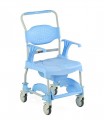 Silla de Ducha, Aseo e Inodoro con Ruedas MOEM (150 kg)
