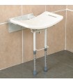 Asiento de Ducha Abatible de Pared con Patas (Soporta 160 kg)