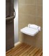 Asiento Ducha Abatible Pared (110kg) | Ortopedia Lowcost