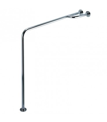 Asidera Baño Suelo-Pared Inox (80x85cm) | Ortopedia Lowcost