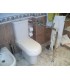 Asidera Baño Suelo-Pared Inox (80x85cm) | Ortopedia Lowcost