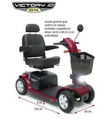 Scooter Eléctrico Desmontable Victory DX10 (158kg | 28km) | Ortopedia Lowcost