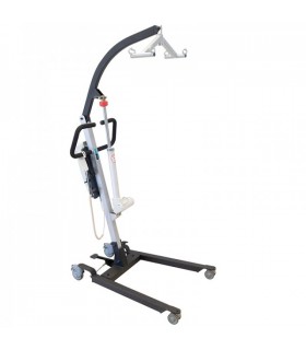 Grúa eléctrica de traslado Aúpa Mini para pacientes de hasta 150 kg.