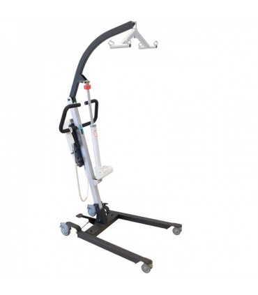 Grúa eléctrica de traslado Aúpa Mini para pacientes de hasta 150 kg.