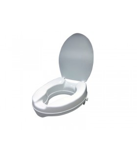 Elevador Wc 15 cm con tapa.  Ortopedia Moliner