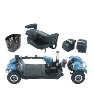 Scooter Eléctrico Desmontable Vista (150kg | 38km) | Ortopedia Lowcost