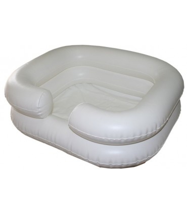 Lavacabezas Hinchable para Cama con Desagüe | Ortopedia Lowcost