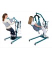Grúa Eléctrica 2 en 1 DUO: Elevación y Bipedestación (150 kg)