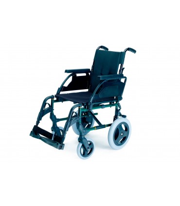 Silla Ruedas Acero Breezy Premium 12" (Estrecha) | Ortopedia Lowcost SRM 010A