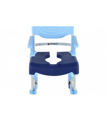 Asiento acolchado abierto silla moem