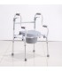Andador Silla Inodoro 2 en 1 | Aluminio 3kg y Ancho 50cm