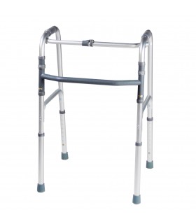 Andador Articulado y Fijo 2 en 1 | Aluminio 3kg y Ancho 52cm