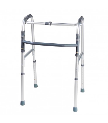 Andador Articulado y Fijo 2 en 1 | Aluminio 3kg y Ancho 52cm