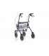 Andador de Acero DYONE RP690B | Asiento, Bandeja y Frenos