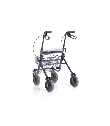 Andador de Acero DYONE RP690B | Asiento, Bandeja y Frenos