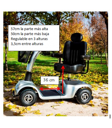 Scooter Eléctrico Libercar Grand Classe Todoterreno | Ortopedia Low Cost
