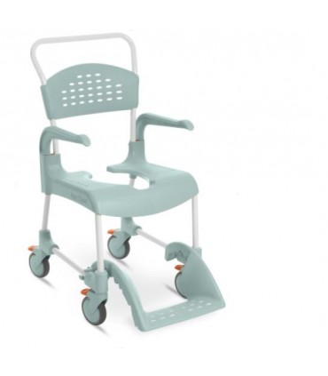 Silla de Ducha y WC Clean con 4 Frenos | Ortopedia Lowcost