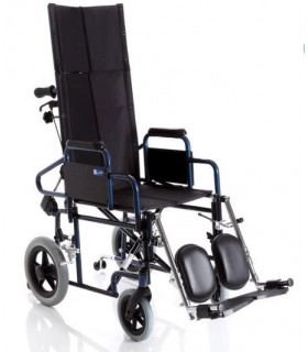 Silla de Ruedas de Acero Plegable CP805 | Ortopedia Lowcost