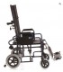 Silla de Ruedas de Acero Plegable CP805 | Ortopedia Lowcost