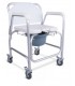 Silla de Ducha y WC Ultraligera 6,95kg Asiento U | Ortopedia Lowcost