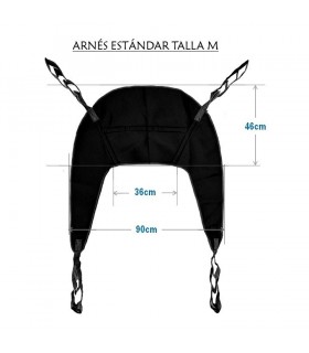 Arnés Grúa Estándar Talla M (Transferencia Fácil) | Ortopedia Lowcost