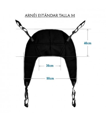 Arnés Grúa Estándar Talla M (Transferencia Fácil) | Ortopedia Lowcost