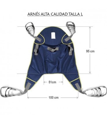 Arnés Grúa con Cabeza Acolchado (Confort) | Ortopedia Lowcost