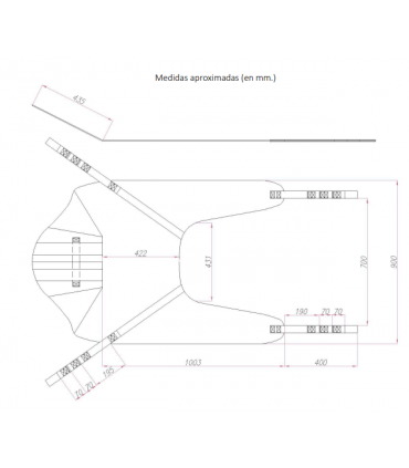 Arnés Ducha con Cabeza Tecnimoem (Thermy-tex) | Ortopedia Lowcost