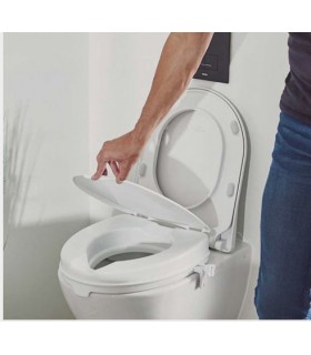 Elevador WC 5cm con Tapa (Rígido) | Ortopedia Lowcost