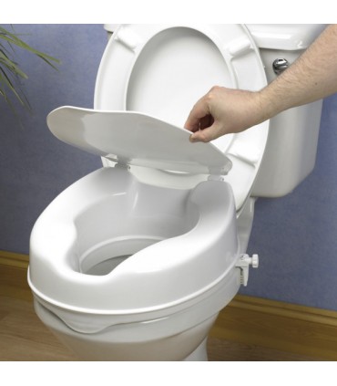 Asiento elevador inodoro savanah Ortopedia Lowcost