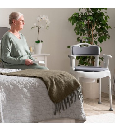 Silla Ducha y WC 3 en 1 Swift (130kg) | Ortopedia Lowcost