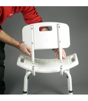 Silla Ducha Samba Asiento en U (Higiene Íntima) | Ortopedia Lowcost
