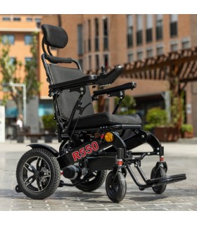 Silla de Ruedas Eléctrica Plegable R550 – Confort y Movilidad