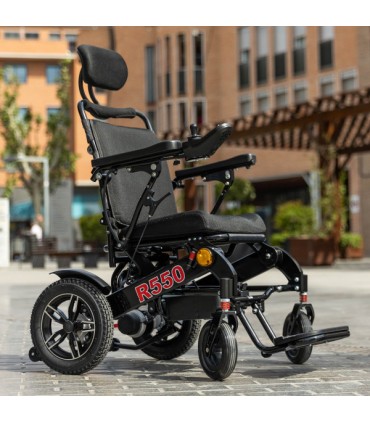 Silla Eléctrica Plegable R550 (Reclinable y Amortiguación) | Ortopedia Lowcost