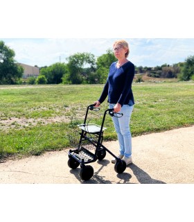 ndador Polivalente AD100 | Ruedas 200mm, Asiento y Frenos
