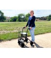 Andador Rollator Polivalente Plegable con Asiento y Frenos (AD100)