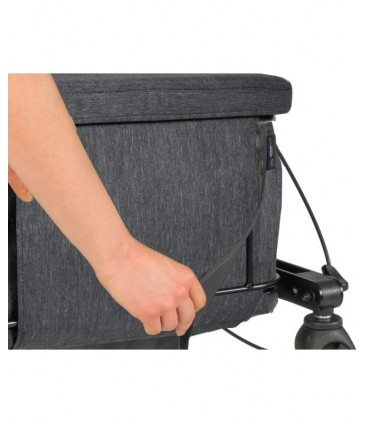 Andador Carro de Compra Magnum | Cesta 24L y Soporta 136kg