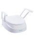 Elevador WC Regulable con Brazos Abatibles (160kg) | Ortopedia Lowcost