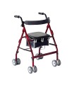 Andador Rollator de Aluminio Ultraligero "ROLER" con Freno por Presión (AD160) EAN 010C