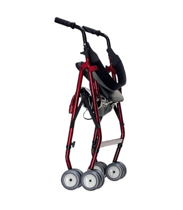 Andador Rollator ROLER | Ultraligero 5kg, Freno a Presión y Asiento