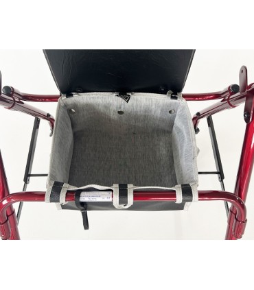 Andador Rollator ROLER | Ultraligero 5kg, Freno a Presión y Asiento