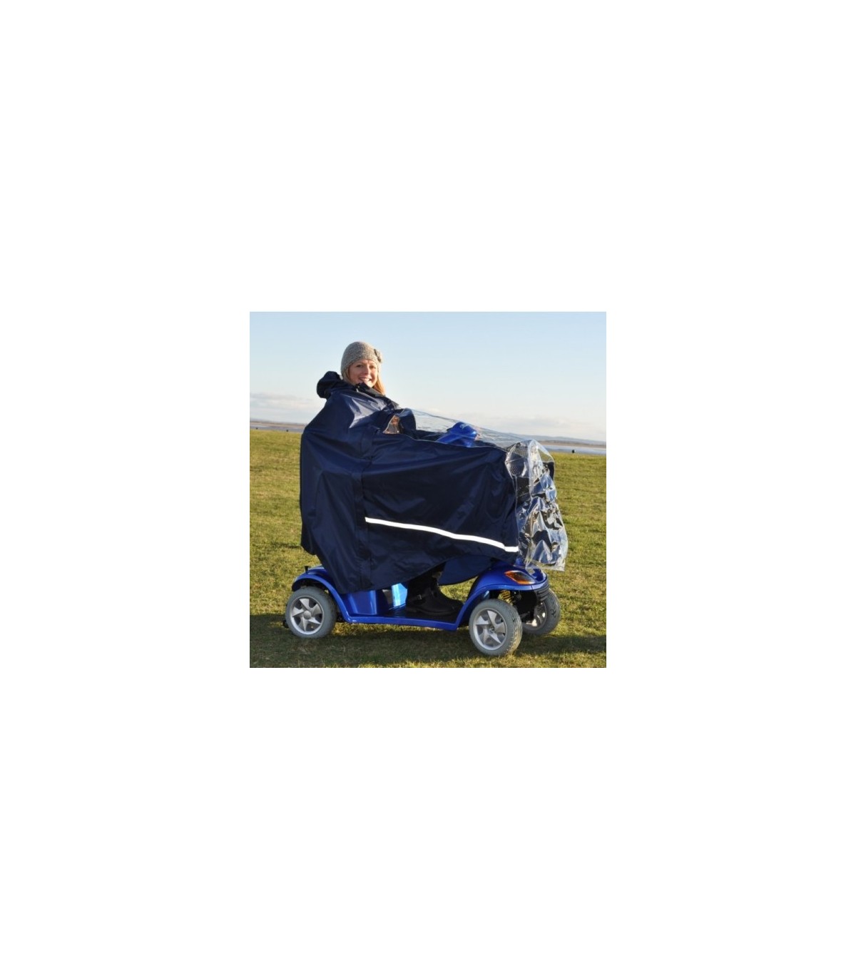 Chubasquero para scooters electricos libercar