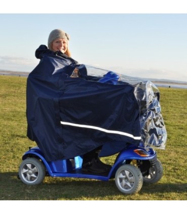 Chubasquero para scooters electricos libercar