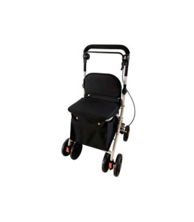 Andador y Carrito de la Compra con Bloqueo de Ruedas | Ortopedia Lowcost