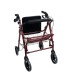 Andador y Carrito de Compra con Asiento | Diseño Seguro y Discreto