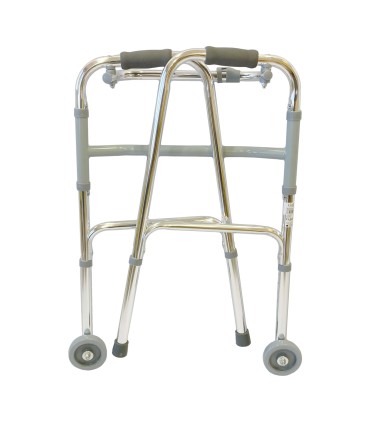 Andador de Aluminio 2 Ruedas | Ultraligero 2,6kg y Plegable