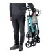 Andador ZEN Aluminio 6kg | Frenos Maneta y Asiento Regulable