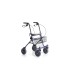 Andador de Acero DYONE RP690B | Asiento, Bandeja y Frenos
