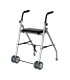 Andador Ultraligero AD251ALU | 3kg, 2 Ruedas y Asiento